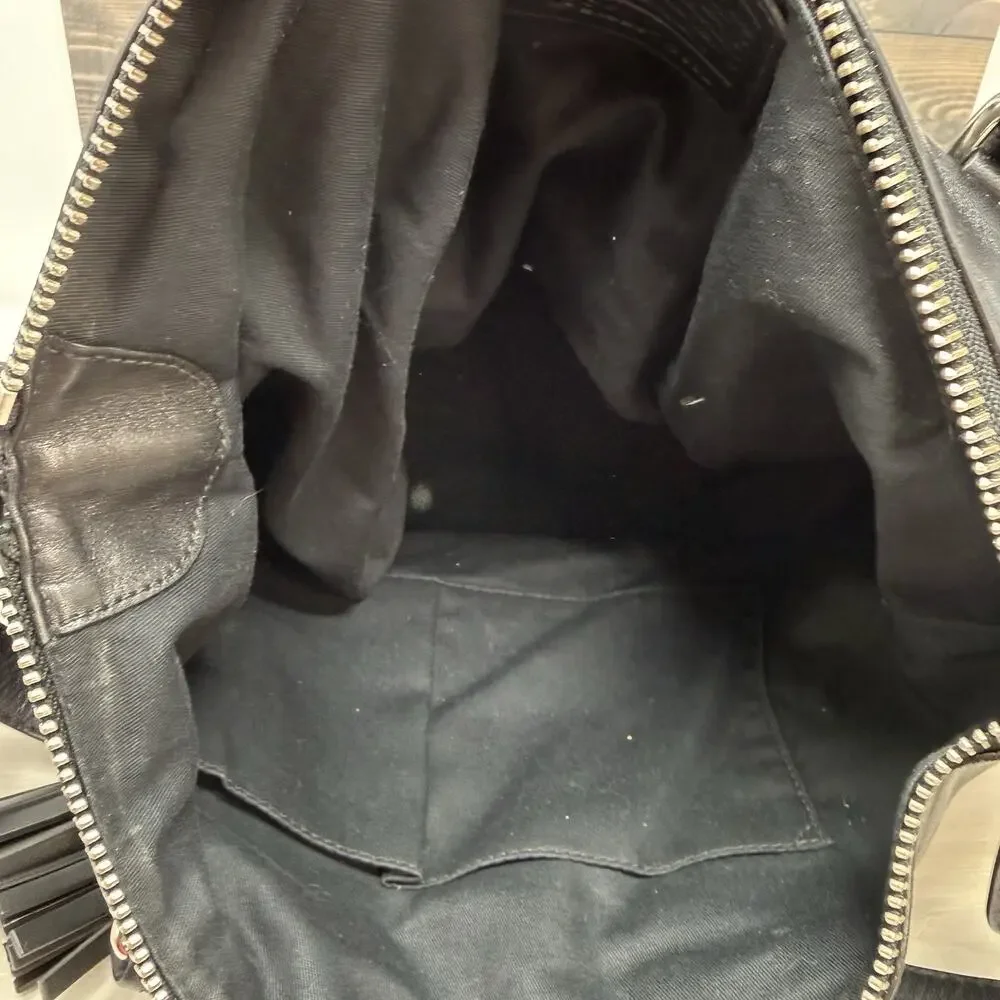 Coach Legacy Rory 19892 Black Leather Satchel Purse Shoulder Bag
